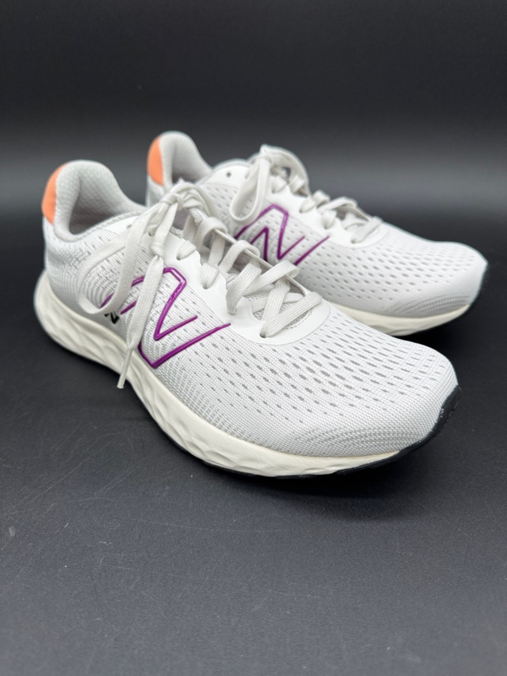 New Balance 520 v8 Running Shoe Gray Purple White Size 8.5 New in Box - Picture 3 of 8